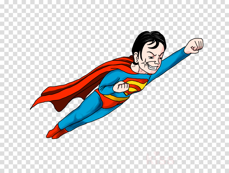 Cartoon Clipart Superman Clip Art - Australia With Transparent Background (900x680), Png Download