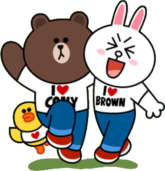 Line Friends Brown And Cony Best Event In The World