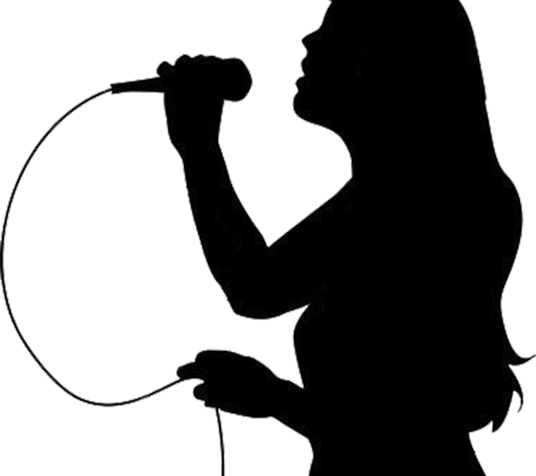 Download Singing Silhouette PNG Image with No Background 
