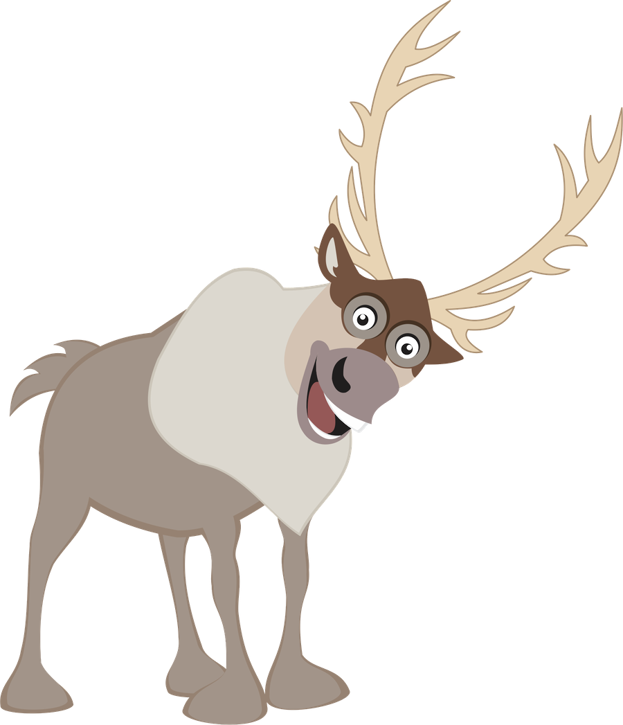 Antler Clipart Sven - Frozen - Free Transparent PNG Download - PNGkey