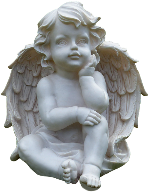 Download Small Angelic Angels Png - Transparent Cupid Statue Png PNG ...