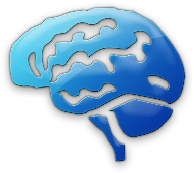 Download Free Icons Png - Brain Blue Transparent Background PNG Image ...