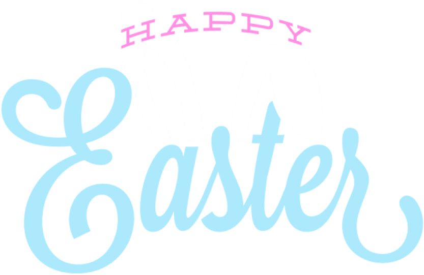 Free Png Happy Easter Png Images Transparent - Gold Lettering - Free ...