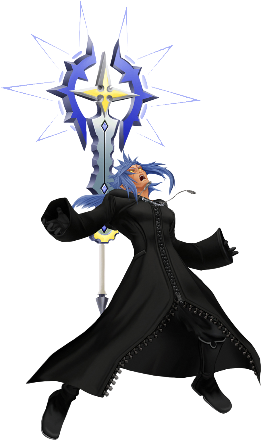 Download Clip Art Kingdom Hearts Super Glide - Saix Kh PNG Image with ...