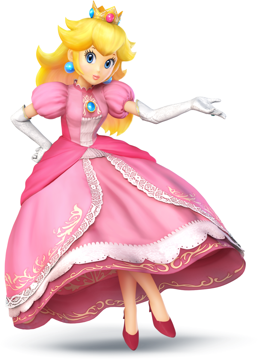 Download Super Smash Bros Peach Mario PNG Image with No Background ...