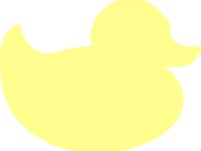 Duck Clipart Rubber Ducky - Clip Art (640x480), Png Download