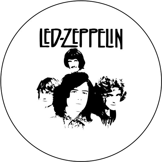 Button Led Zeppelin- Mod - Rockin Roots Of Led Zeppelin Cd - Free 