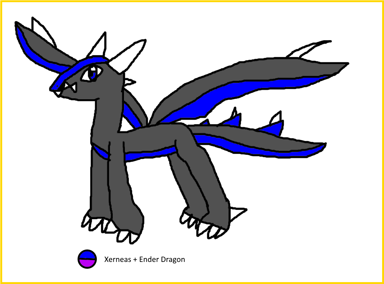 Download Xerneas Ender Dragon Fusion PNG Image with No Background ...