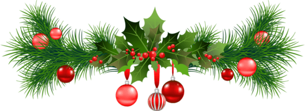 Download Message From Dennis - Christmas Leaves Png PNG Image with No ...