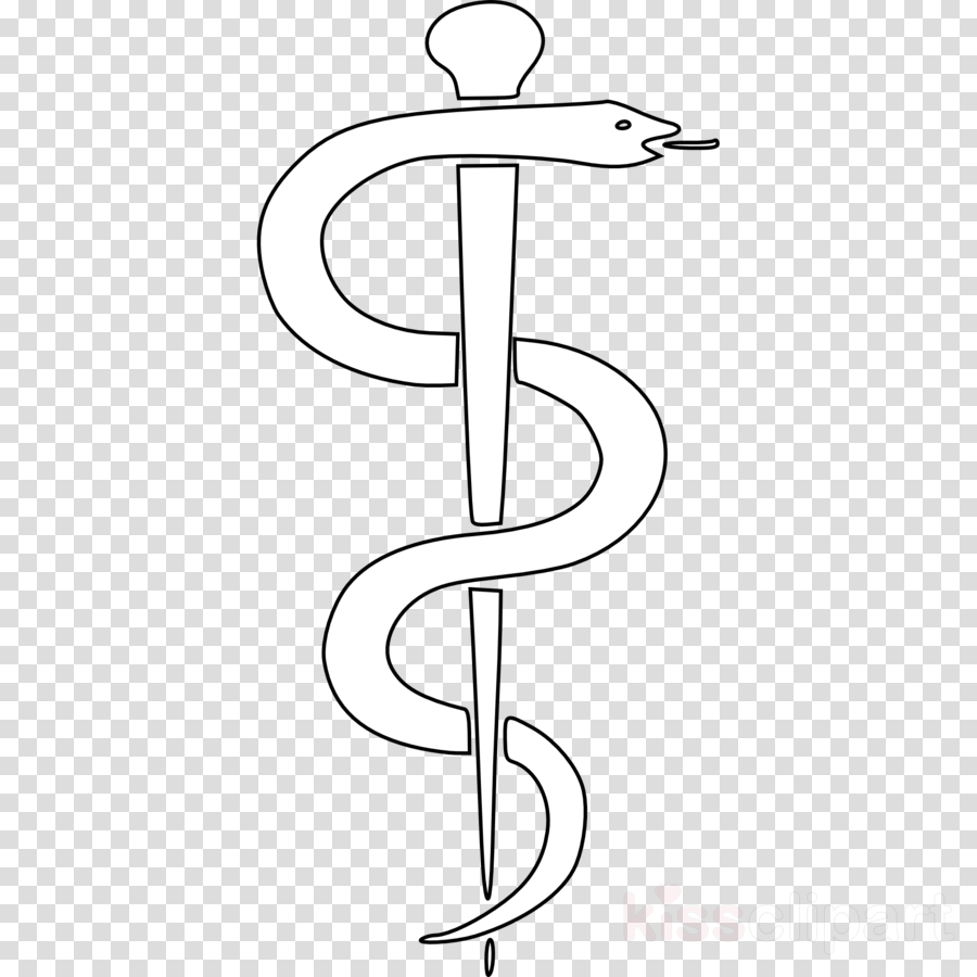 Rod Of Asclepius Clipart Rod Of Asclepius Staff Of - Clip Art (900x900), Png Download