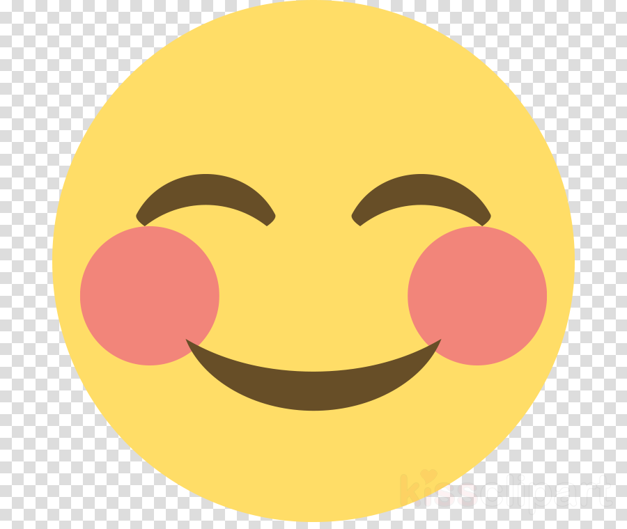 Discord Blush Emoji Clipart Face With Tears Of Joy - Free Transparent