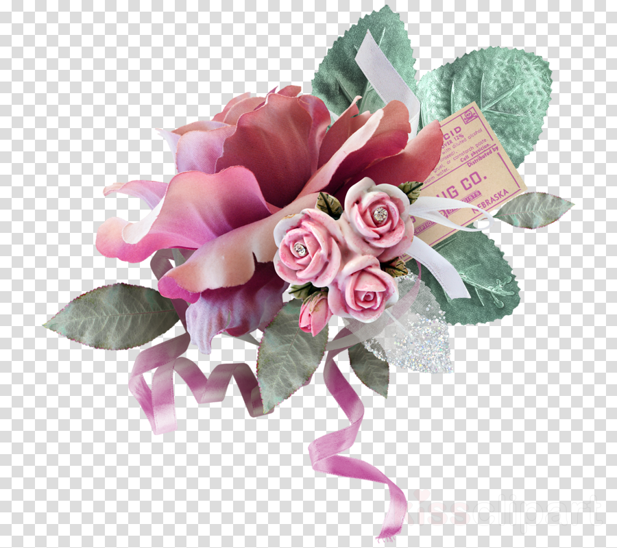 Download Flower Vintage No Background Clipart Garden Roses Floral Gambar Bunga Tanpa Background Png Image With No Background Pngkey Com