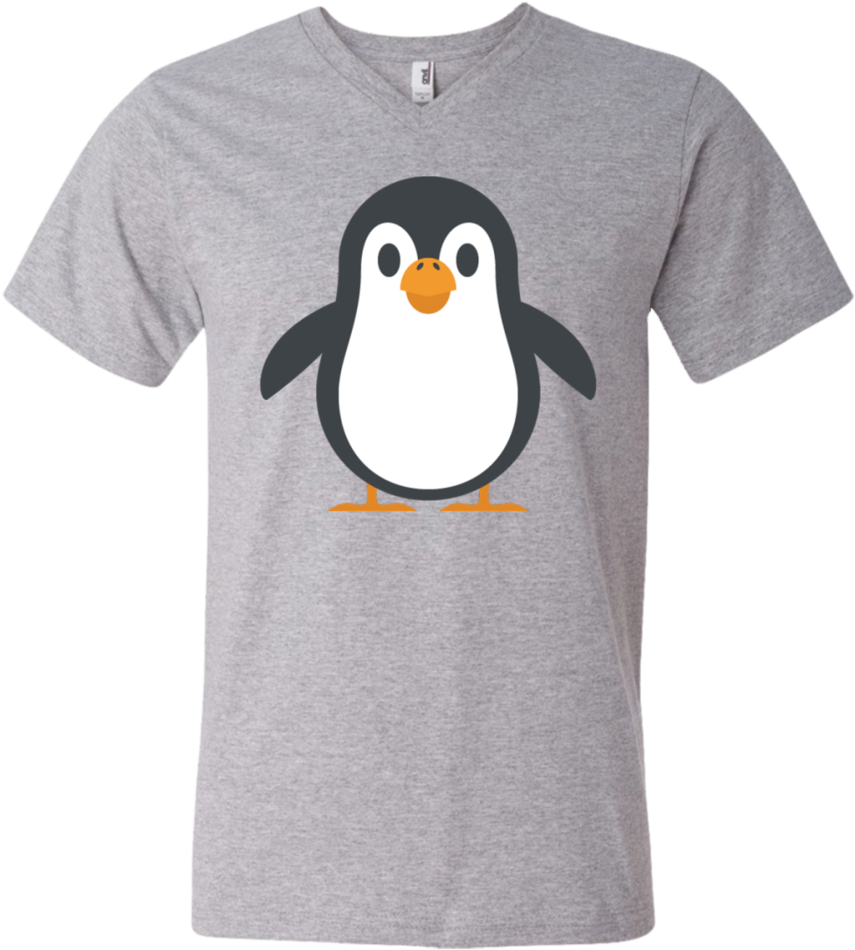 Download Penguin Emoji Men's V Neck T Shirt - Bunkieshop Born In 1953 ...