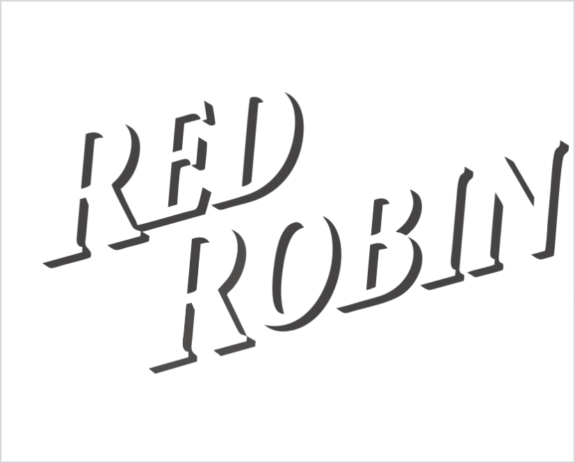 Download 1 - Red Robin Black Logo PNG Image with No Background - PNGkey.com