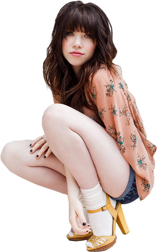 Carly Rae Jepsen Call Me Maybe (546x819), Png Download