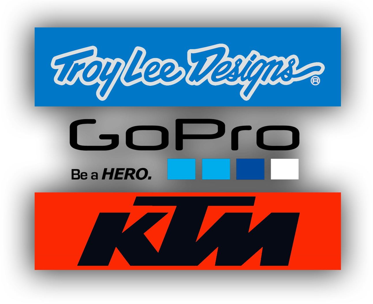 Download 2017 Tld Gopro Redbull Ktm Team Pack Troy Lee Designs Signature Icon Stickers 25 Pack Red Png Image With No Background Pngkey Com