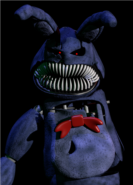 Fnaf Withered Bonnie, HD Png Download, png download, transparent