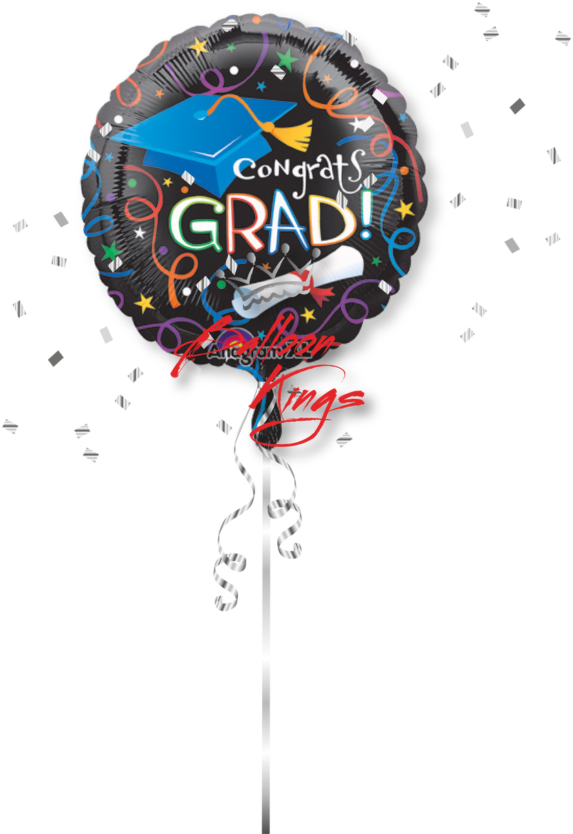 18 Snoopy Congrats Grad! - Foil Mylar Balloon