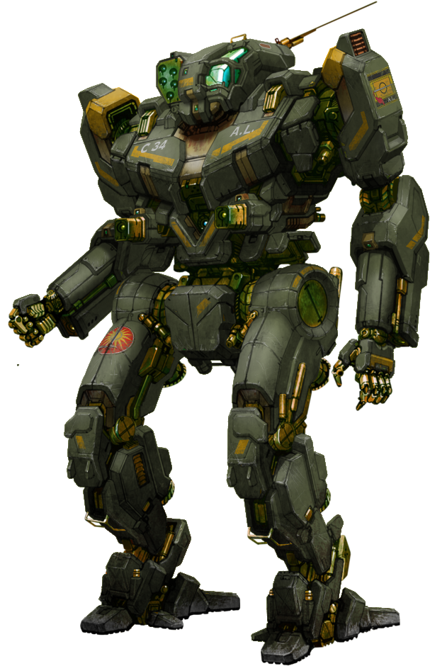 Download 3rd Crucis Lancers Grasshopper - Enforcer Battlemech PNG Image ...