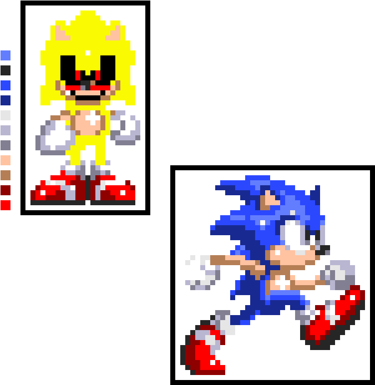 Sonic Exe Sprite Sheets, HD Png Download , Transparent Png Image