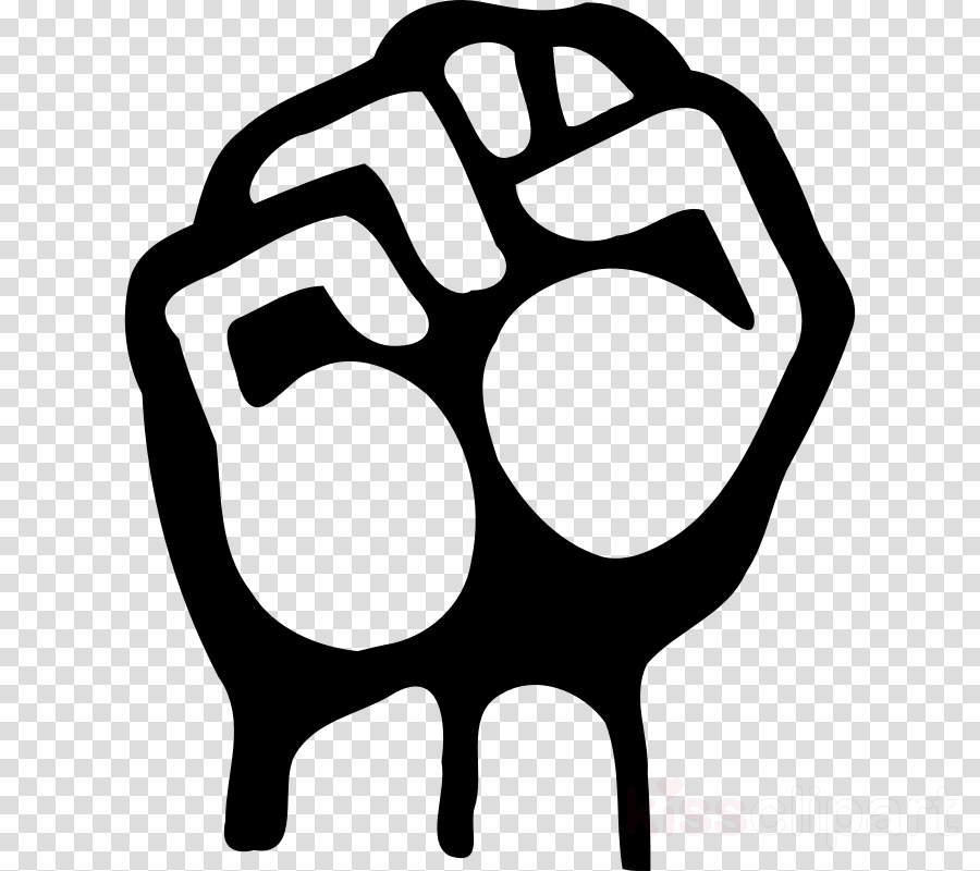 Raised Fist Png Clipart Raised Fist Clip Art Transparent Background