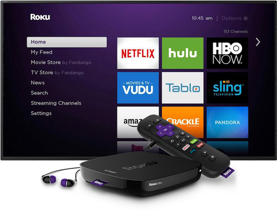 Download All Your Favorite Shows, One Remote - Roku PNG Image with No ...