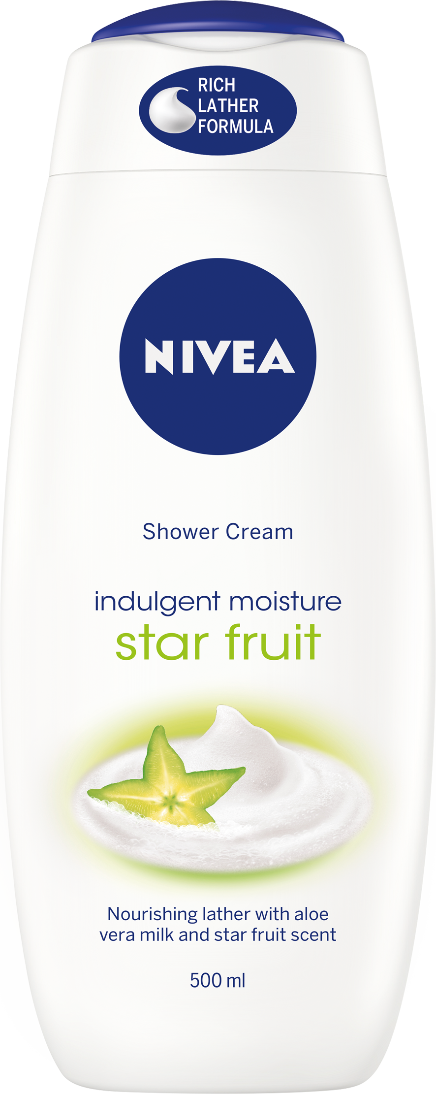 Nivea Star Fruit Shower Cream - Free Transparent PNG Download - PNGkey