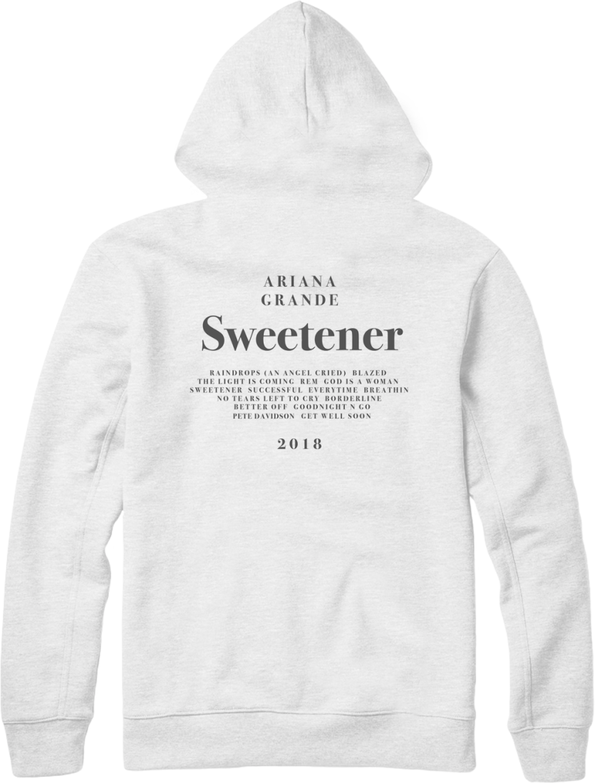 Sweetener cover hoodie online