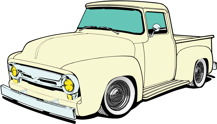 Vector Download Bronco Drawing Ford - Draw A Ford F100 - Free ...