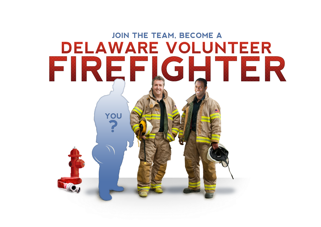 Delaware Volunteer Firefighters - Crew (1145x722), Png Download