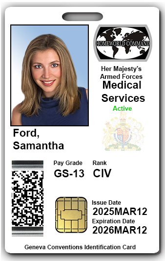 Id Samantha Ford - Air Force Usaf Id Card - Free Transparent PNG ...