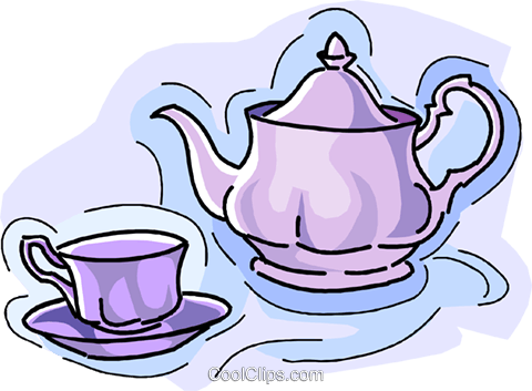 Download Teapot With Teacup Royalty Free Vector Clip Art Illustration ...