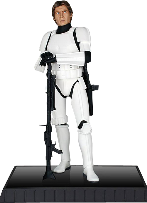 Han Solo Stormtroooper Deluxe 1/6th Scale Statue - Star Wars - Han Solo ...