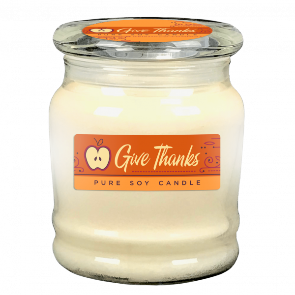 Give Thanks 9 Oz - Ghee (600x600), Png Download