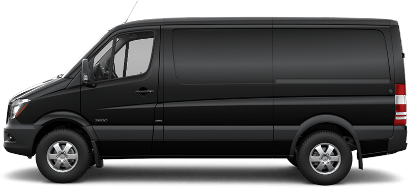 Download Jet Black 2018 Mercedes Benz Sprinter Cargo Van Png Image With No Background Pngkey Com