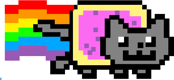 Pixilart Nyan Cat Anonymous Png Anonymous Nyan - Nyan Cat Png - Free ...