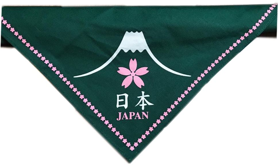 Scout Association Of Japan Overseas Neckerchief - Cross-stitch (968x576), Png Download