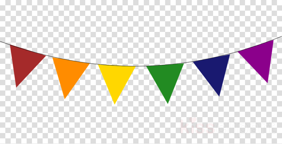 Pennant Banner Clipart Borders Clip Art Clip Art - Party Flag Png ...