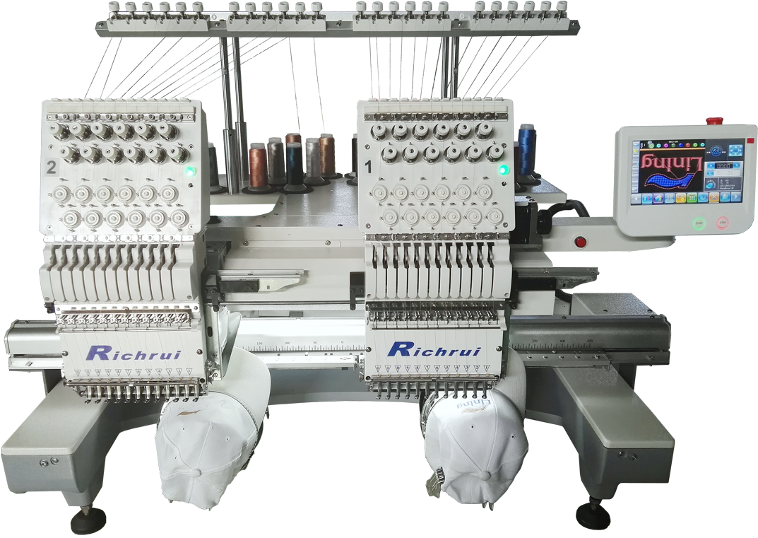 Download Ru Ftd 1502n Double Head Embroidery Machine PNG Image with No ...