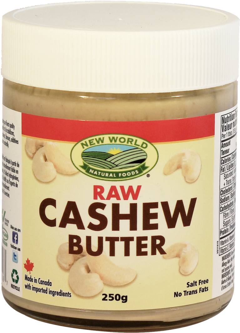 Raw Cashew Butter Natural (1000x1499), Png Download