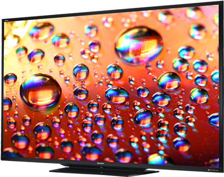 Download 90 Inch Led Tv - Abstract Water Droplets Reflection Cross Body ...