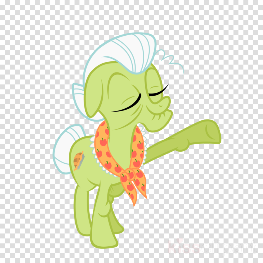 Granny Smith Transparent Mlp Clipart Applejack Granny (900x900), Png Download