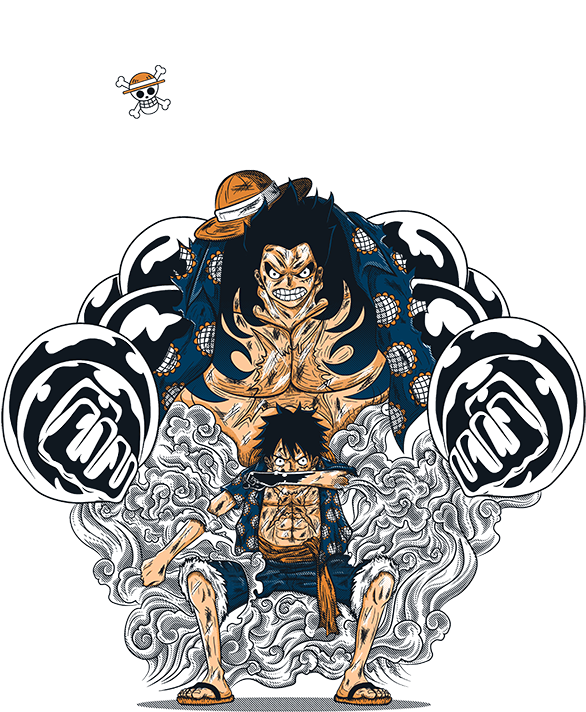 Download Luffy Gear Fourth By Mampurrio Png Image With No Background Pngkey Com