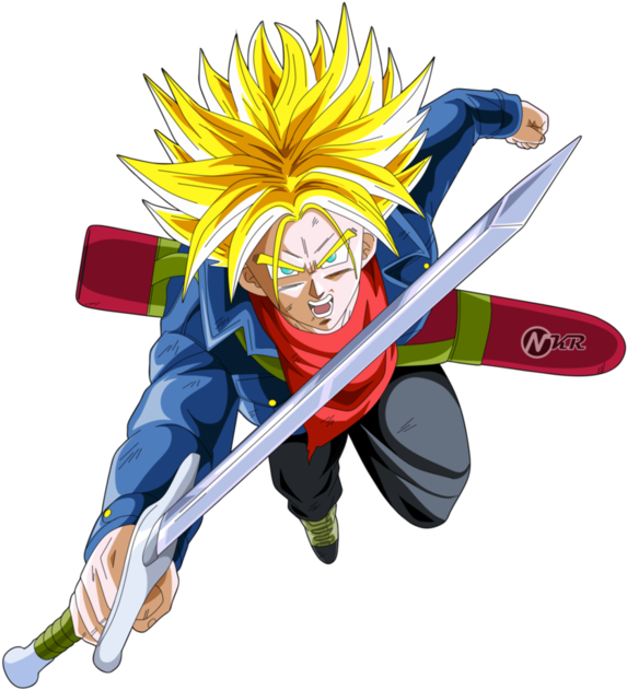 Future Trunks transparent background PNG cliparts free download