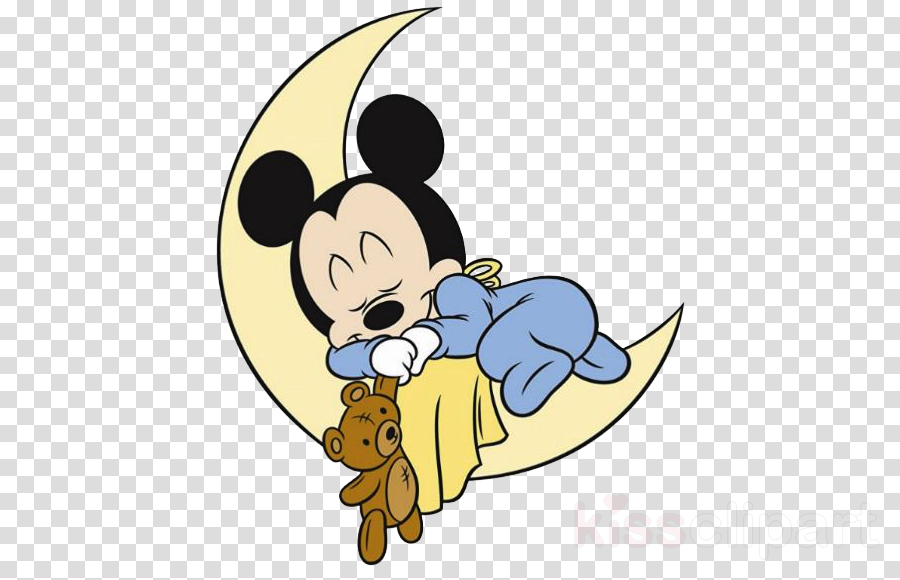 Baby Mickey Mouse Sleeping Clipart Mickey Mouse Minnie Free