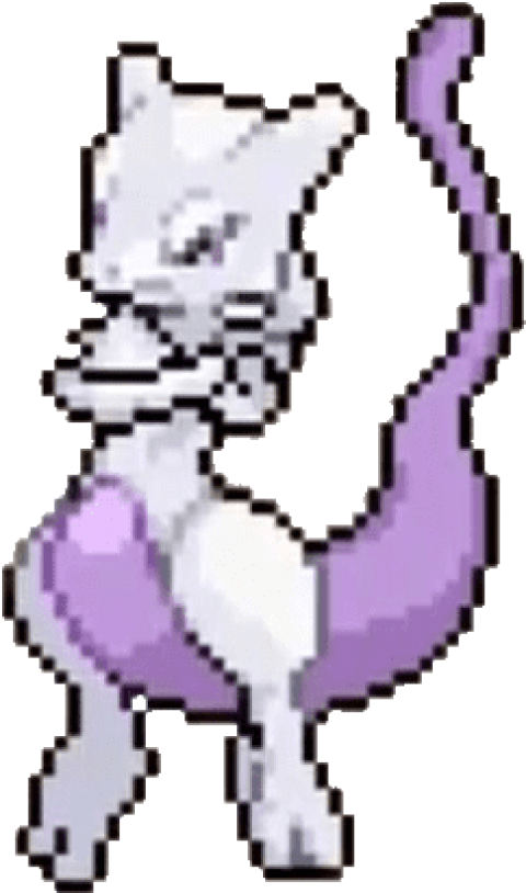 Transparent Sprites Mewtwo - Mewtwo Sprite Png - Free Transparent PNG ...