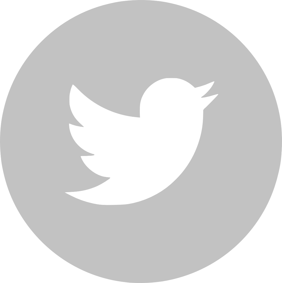 Download Twitter Logo White Vector Facebook Logo Grey Round Png Image With No Background Pngkey Com