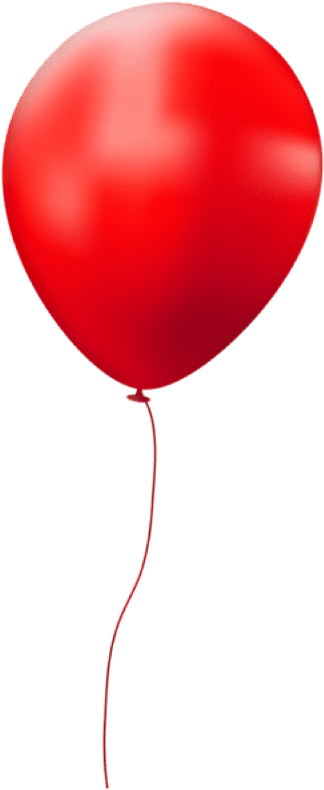 Free Png Download Red Single Balloon Png Images Background - Free ...