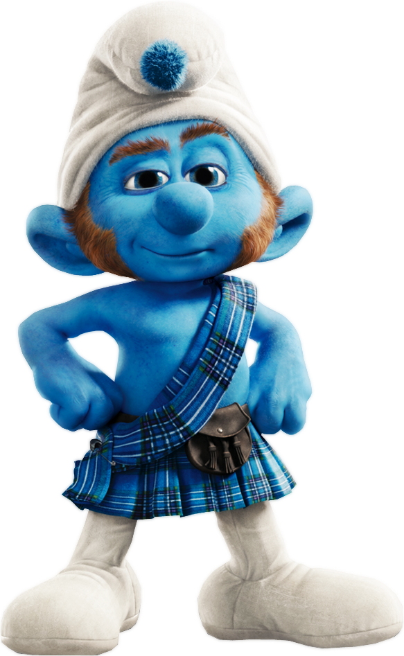 Smurfs (583x947), Png Download