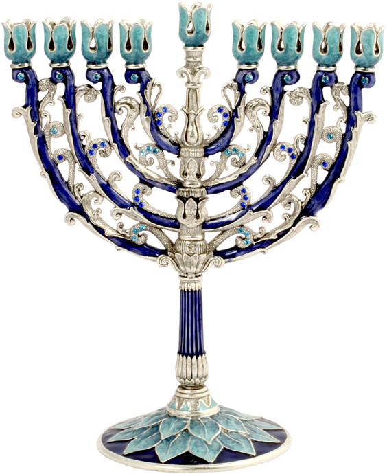 Download False Complete Hanukkah Menorah PNG Image with No Background ...